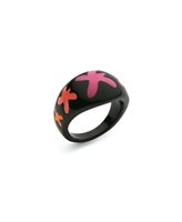 Ring Swatch Woman Nabiak Black Ring in Steel JRB013-14 - JRB013-14